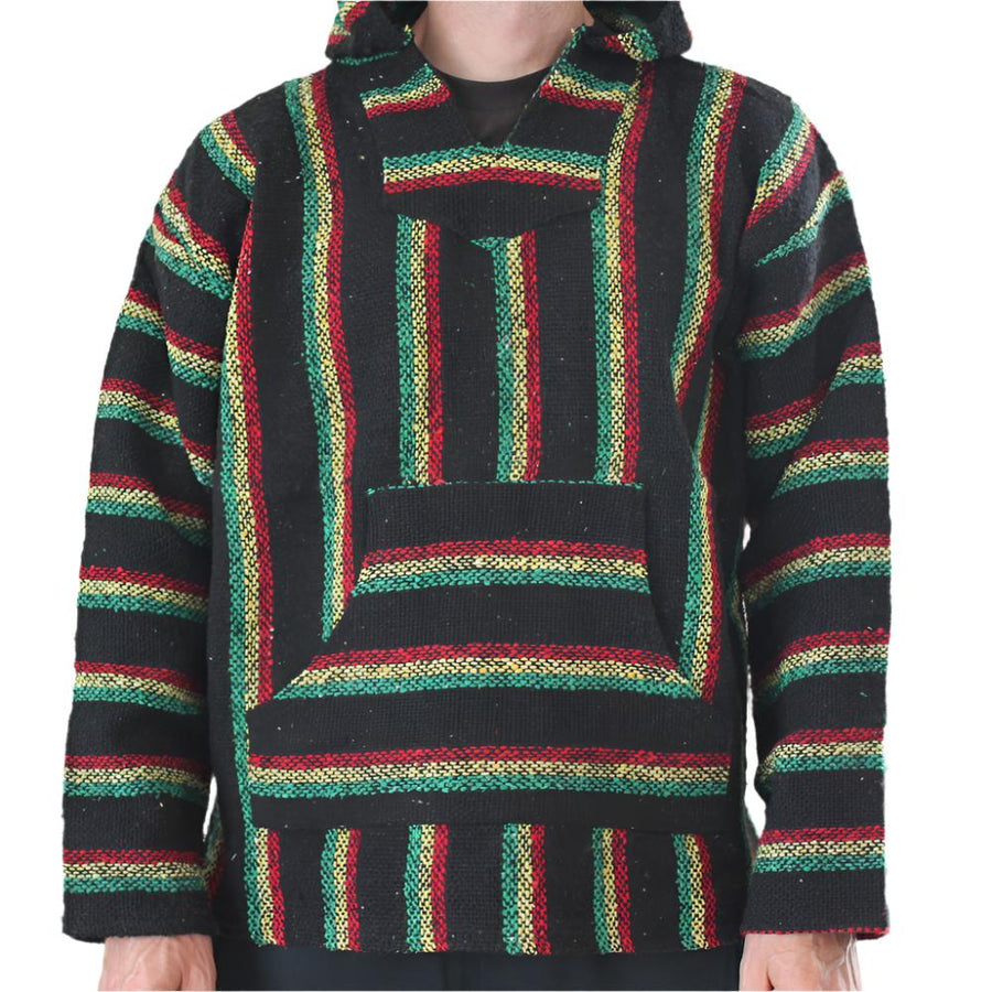 Baja - Rasta Style Hoodie from Mexico