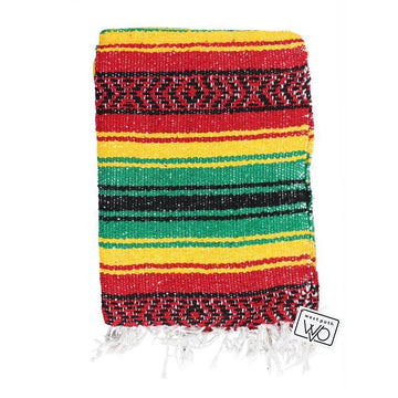 Mexican Falsa Blanket - Rasta